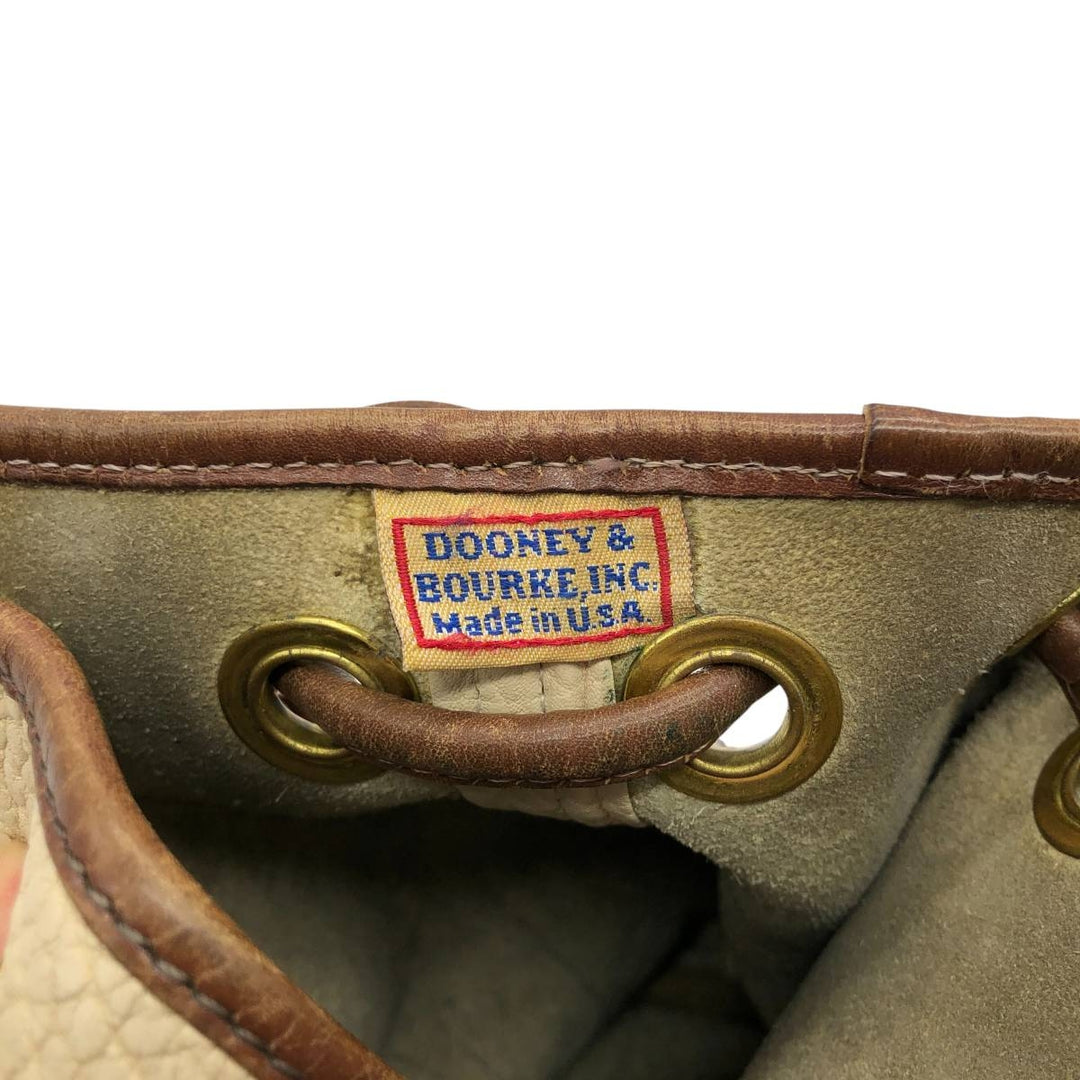 Vintage Dooney and Bourke Shoulder Bag, Made in USA unclear beige type brown Vintage Second Hand