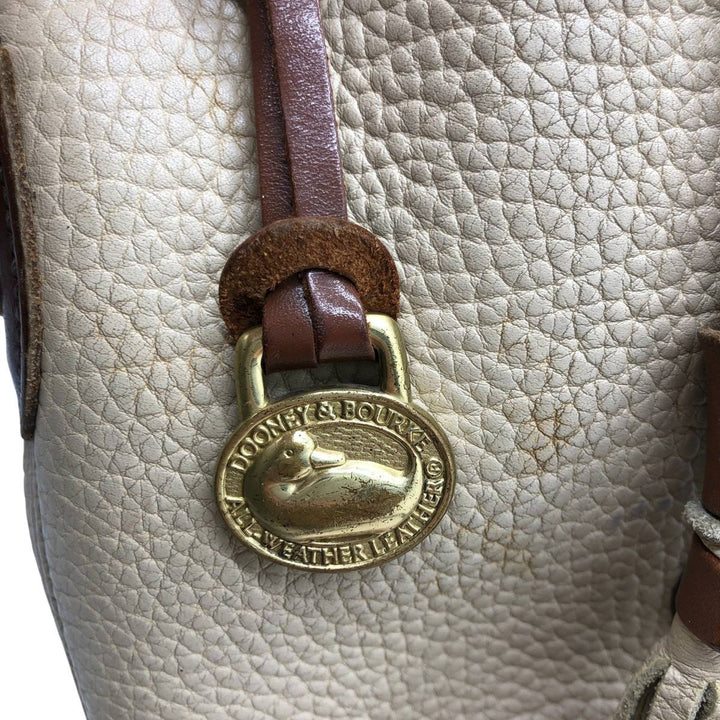 Vintage Dooney and Bourke Shoulder Bag, Made in USA unclear beige type brown Vintage Second Hand