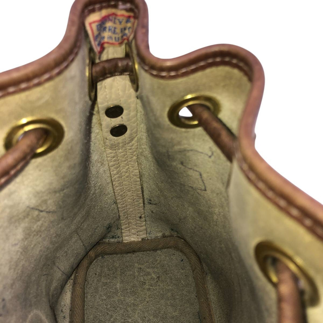 Vintage Dooney and Bourke Shoulder Bag, Made in USA unclear beige type brown Vintage Second Hand