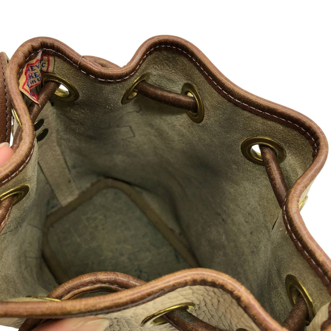 Vintage Dooney and Bourke Shoulder Bag, Made in USA unclear beige type brown Vintage Second Hand