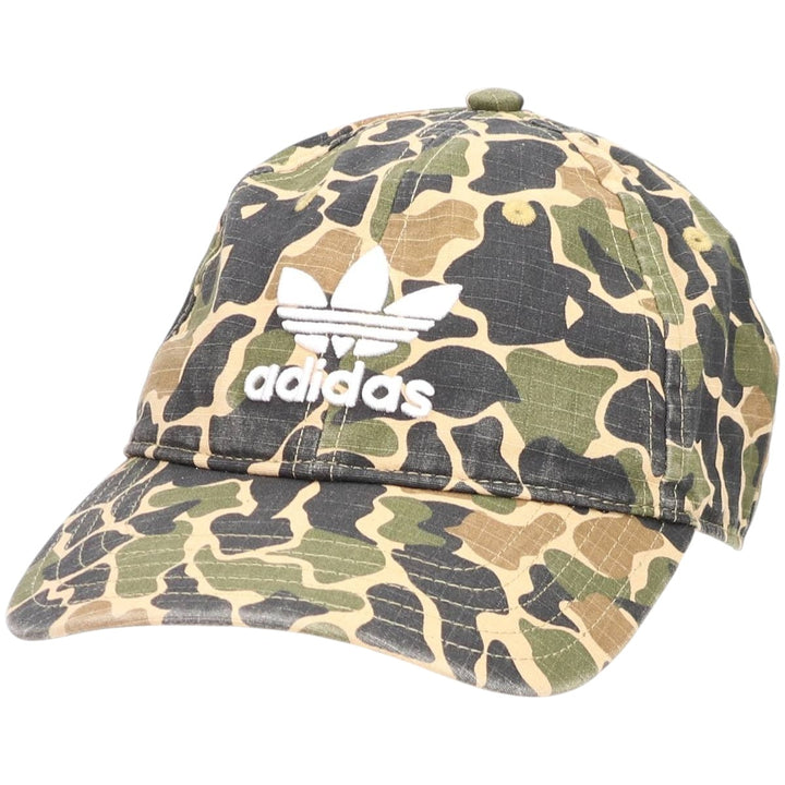Adidas Duck Hunter Camo Baseball Cap 6-Panel Cap unclear Khaki type Vintage Second Hand
