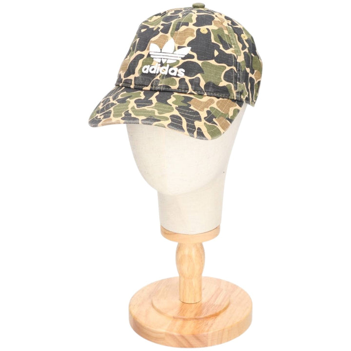 Adidas Duck Hunter Camo Baseball Cap 6-Panel Cap unclear Khaki type Vintage Second Hand