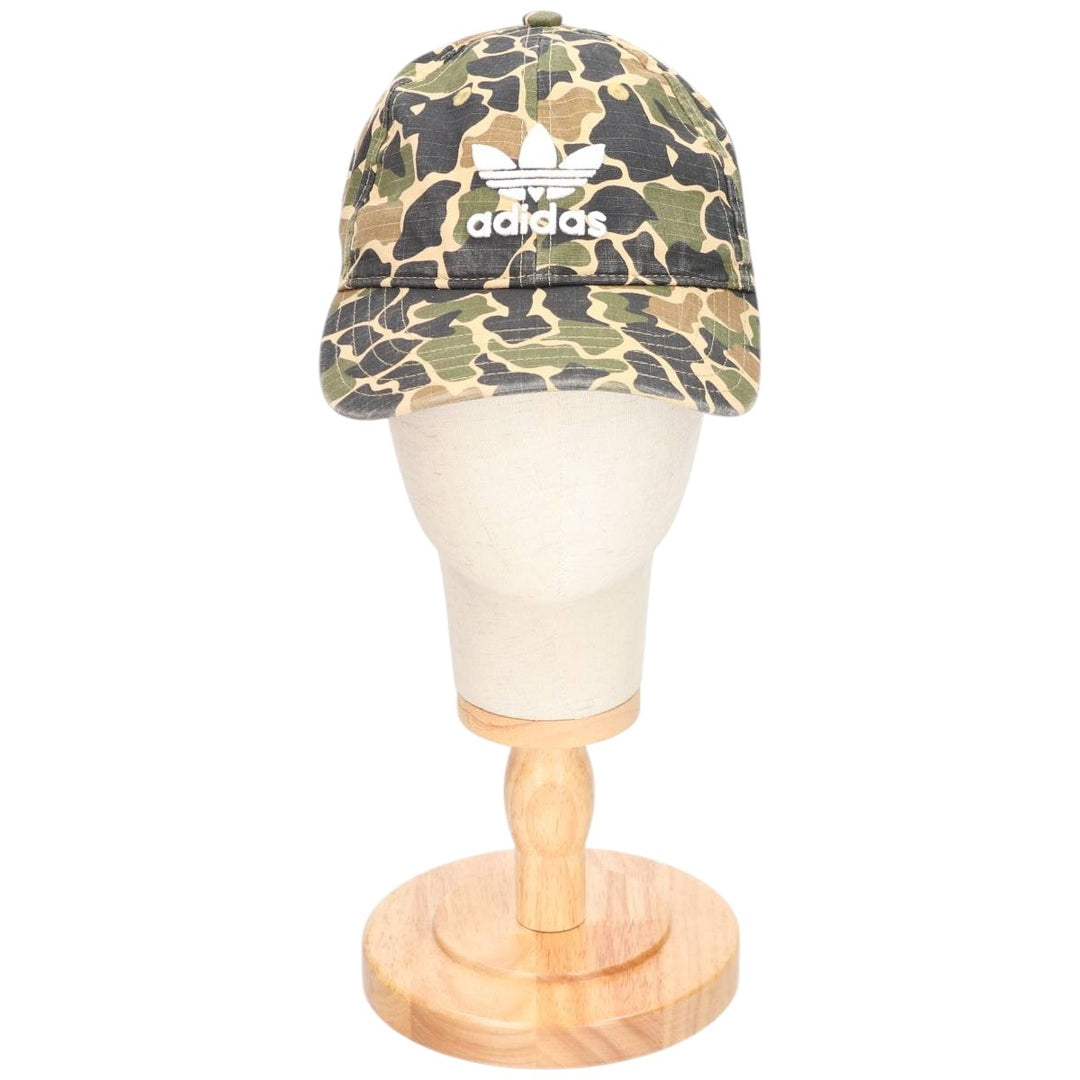 Adidas Duck Hunter Camo Baseball Cap 6-Panel Cap unclear Khaki type Vintage Second Hand