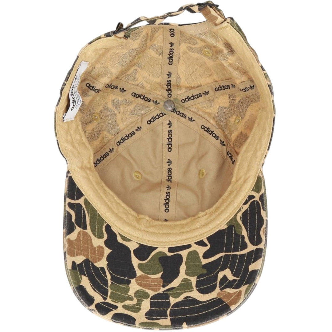 Adidas Duck Hunter Camo Baseball Cap 6-Panel Cap unclear Khaki type Vintage Second Hand