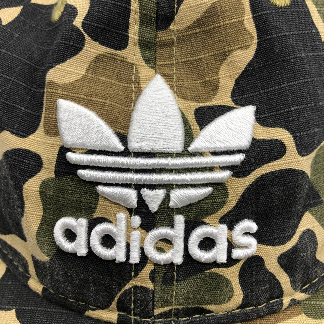 Adidas Duck Hunter Camo Baseball Cap 6-Panel Cap unclear Khaki type Vintage Second Hand