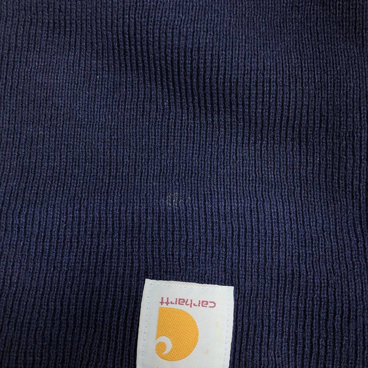 Carhartt Knit Beanie, Made in Canada, One Size Fits Most acrylic navy blue type Vintage Second Hand