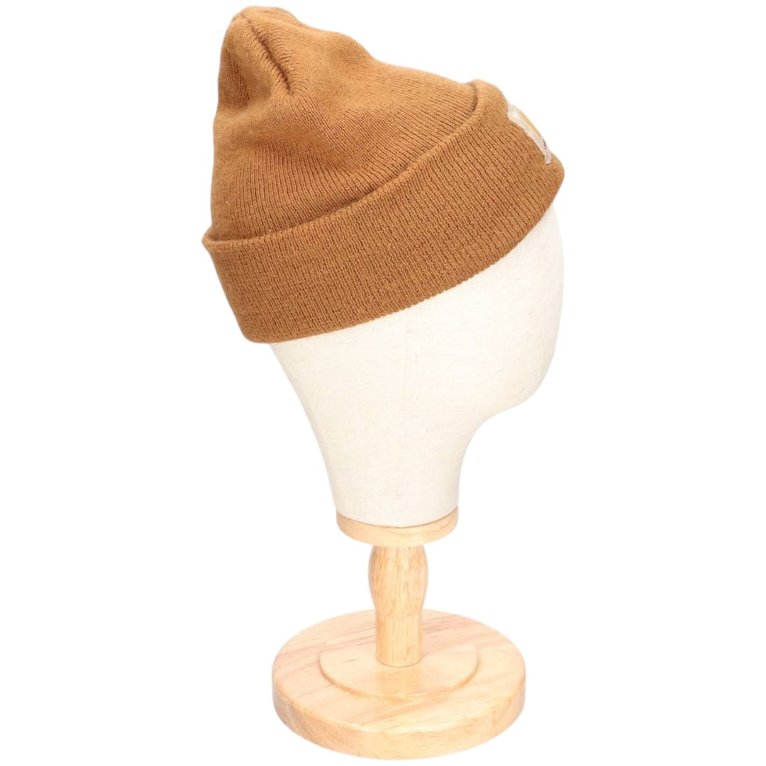 Carhartt knit beanie, made in Canada acrylic brown type Vintage Second Hand