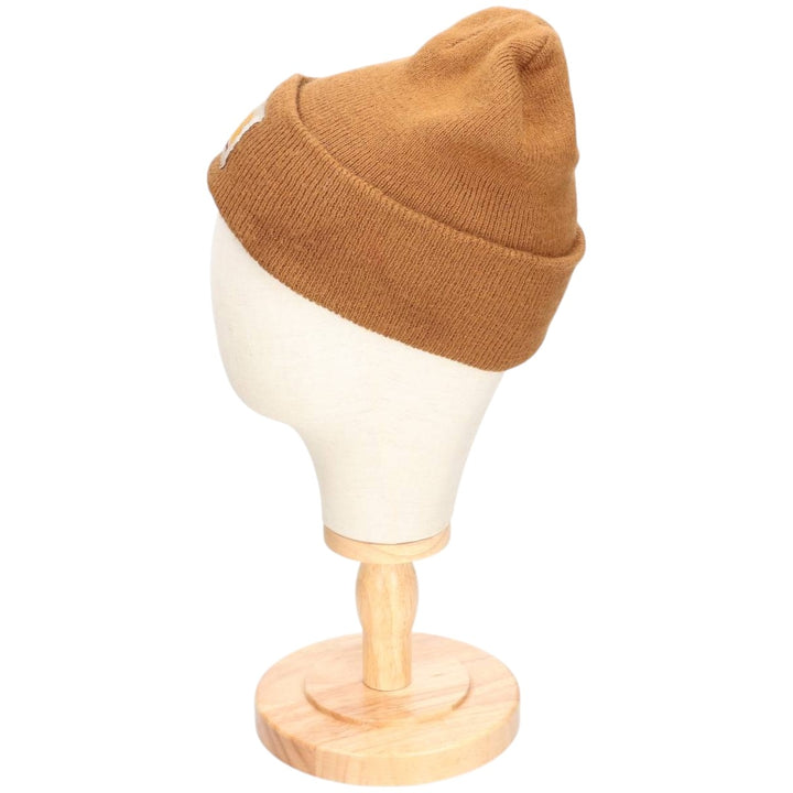 Carhartt knit beanie, made in Canada acrylic brown type Vintage Second Hand