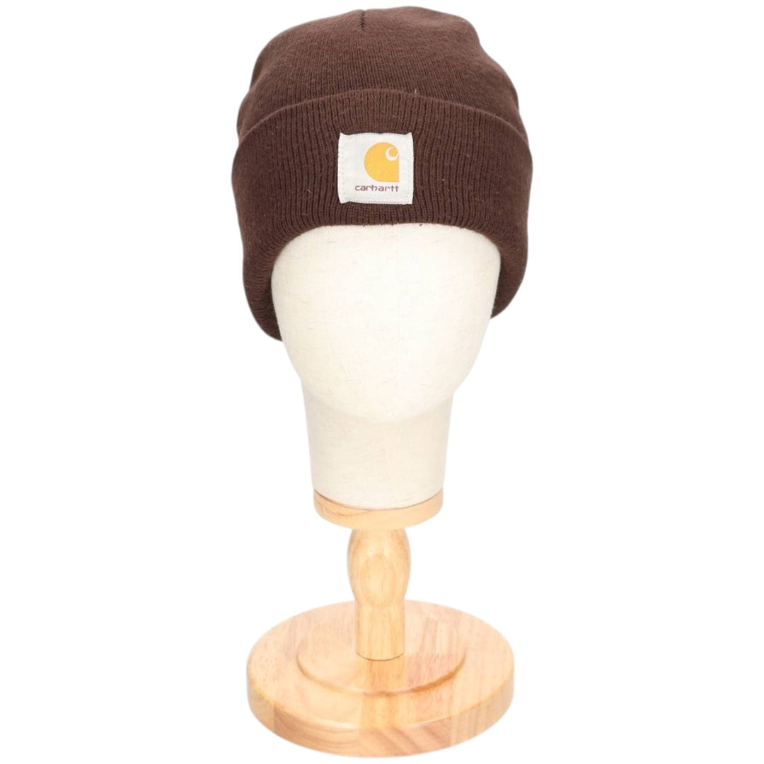 Carhartt Knit Beanie, Made in USA, One Size Fits Most acrylic brown type Vintage Second Hand