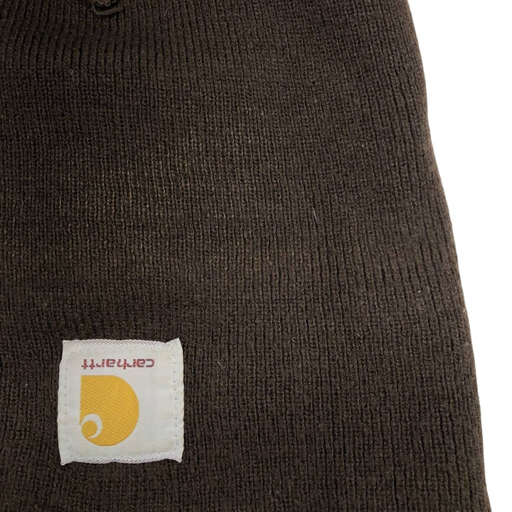 Carhartt Knit Beanie, Made in USA, One Size Fits Most acrylic brown type Vintage Second Hand