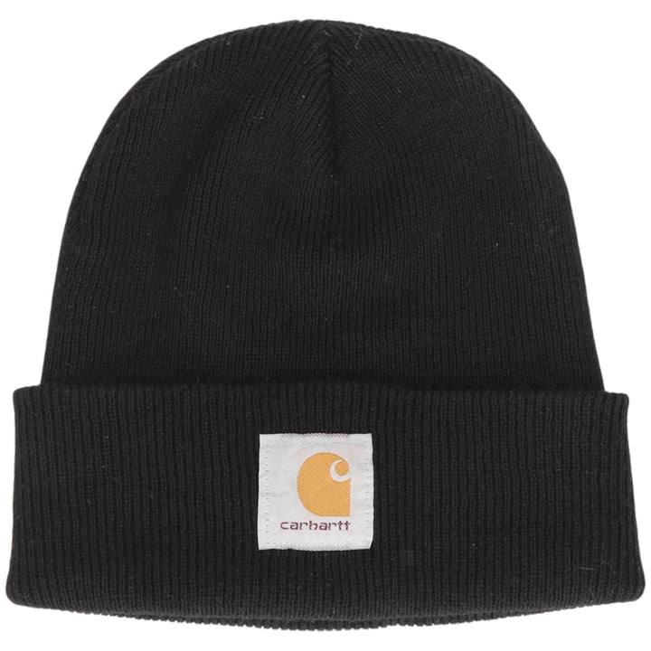 Carhartt Knit Beanie, Made in Canada, One Size Fits Most acrylic black type Vintage Second Hand