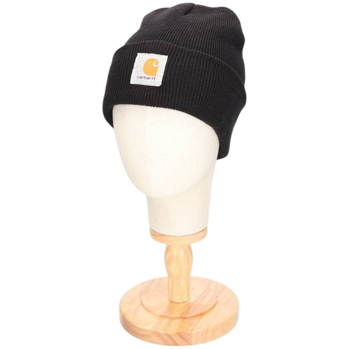 Carhartt Knit Beanie, Made in Canada, One Size Fits Most acrylic black type Vintage Second Hand