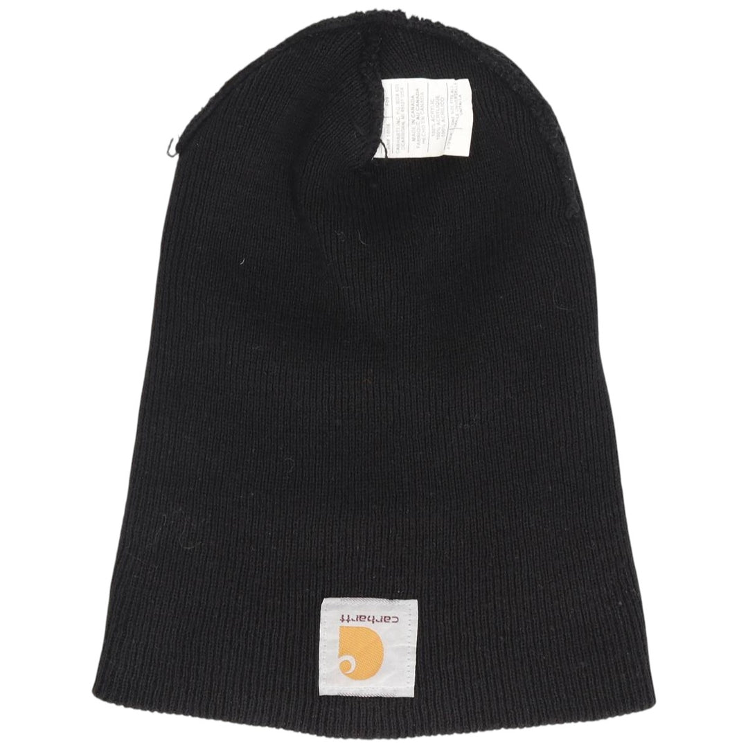 Carhartt Knit Beanie, Made in Canada, One Size Fits Most acrylic black type Vintage Second Hand