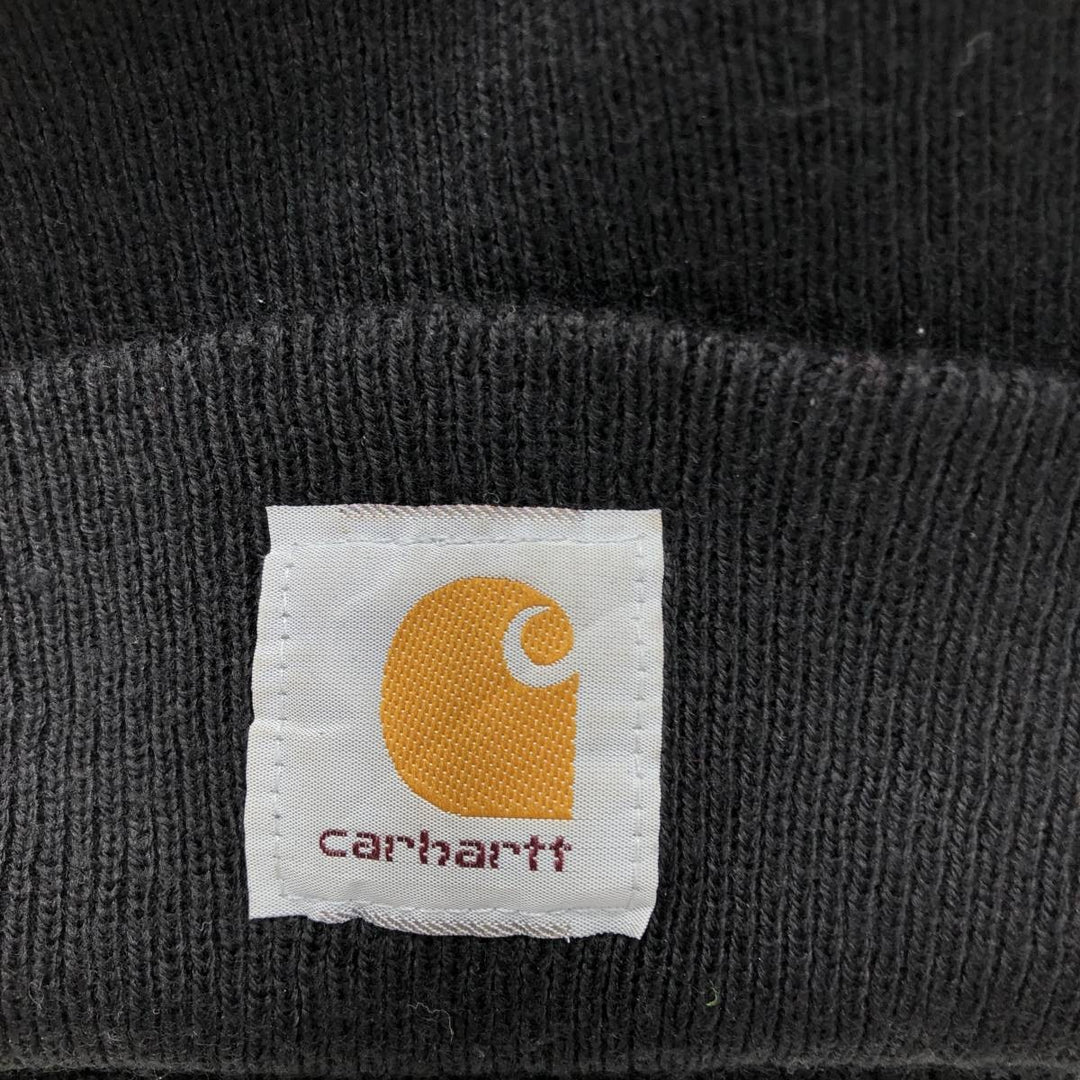 Carhartt Knit Beanie, Made in Canada, One Size Fits Most acrylic black type Vintage Second Hand