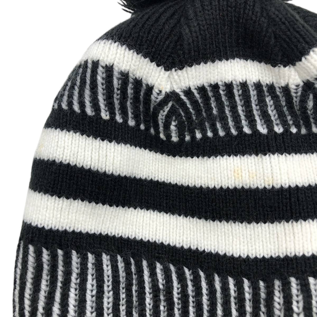 New Era NFL Seattle Seahawks Stripe Pattern Knit Beanie, One Size Fits Most acrylic white type Vintage Second Hand