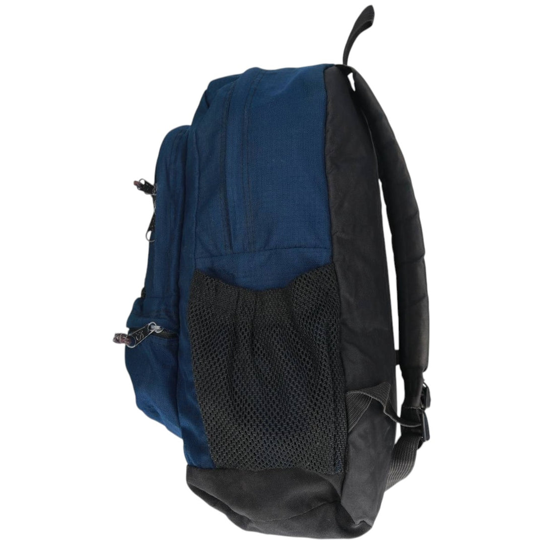 90'S Jansport Backpack Made in USA - Vintage Ripstop unclear navy blue type Vintage Second Hand