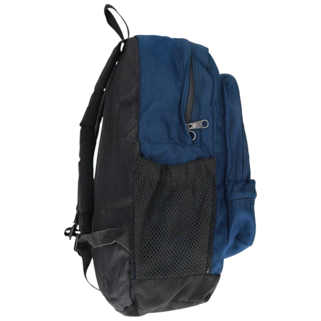 90'S Jansport Backpack Made in USA - Vintage Ripstop unclear navy blue type Vintage Second Hand
