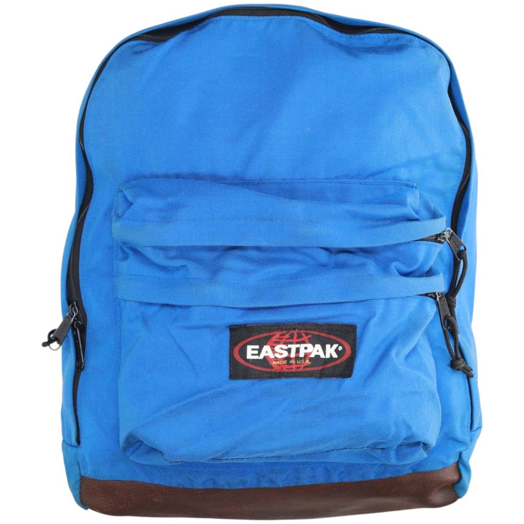 Vintage 80s-90'S Eastpak Backpack Made in USA unclear blue type Vintage Second Hand