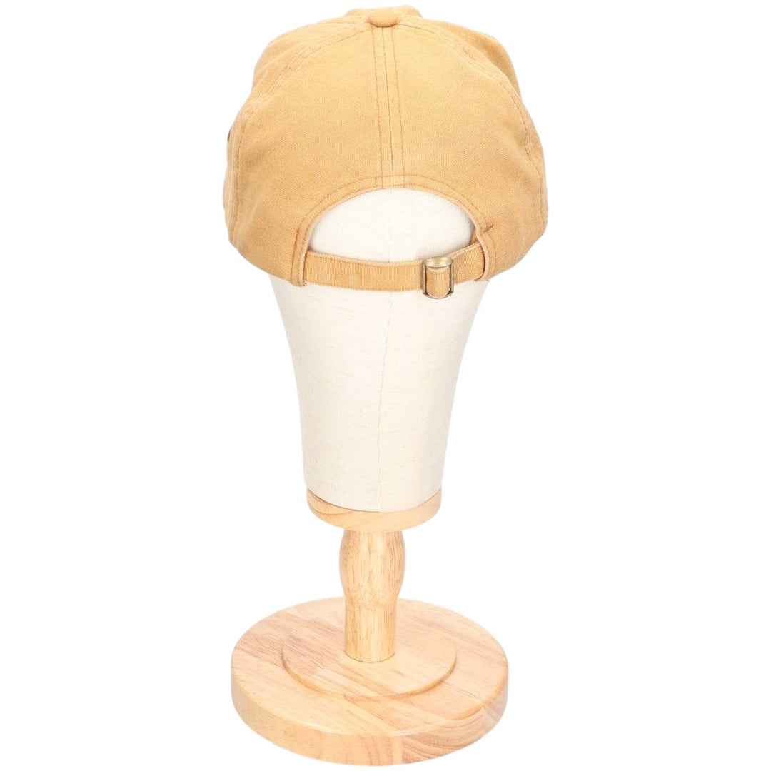 MICHAEL HAYNES Two-Tone Duck Baseball Cap, 6-Panel, One Size Fits Most cotton ocher yellow type Vintage Second Hand