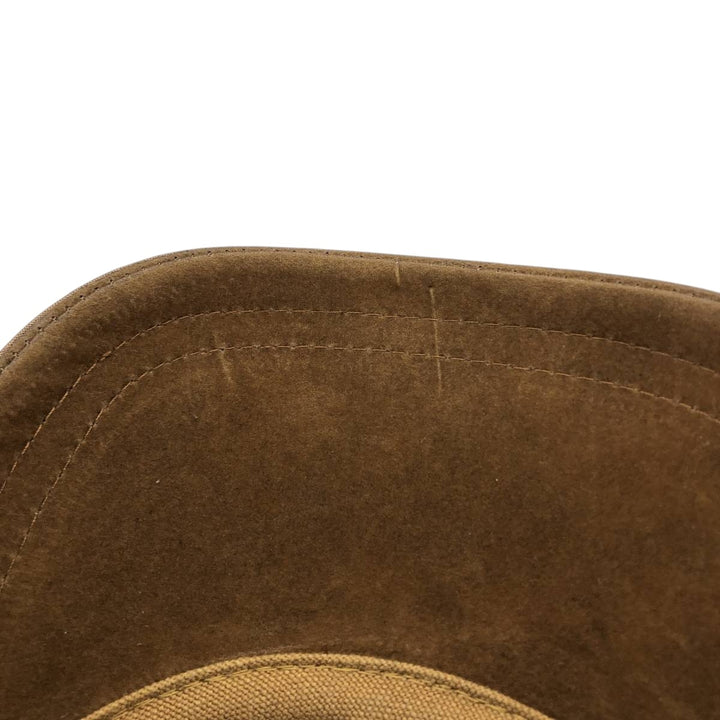 MICHAEL HAYNES Two-Tone Duck Baseball Cap, 6-Panel, One Size Fits Most cotton ocher yellow type Vintage Second Hand