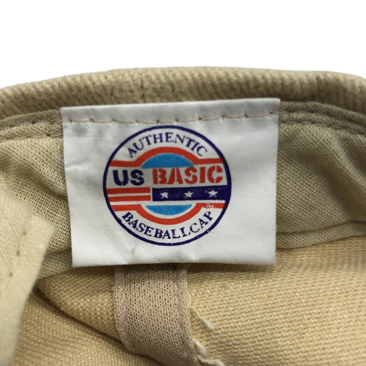 US BASIC Two-Tone Baseball Cap, 6-Panel Cap, One Size Fits Most cotton Beige type Vintage Second Hand