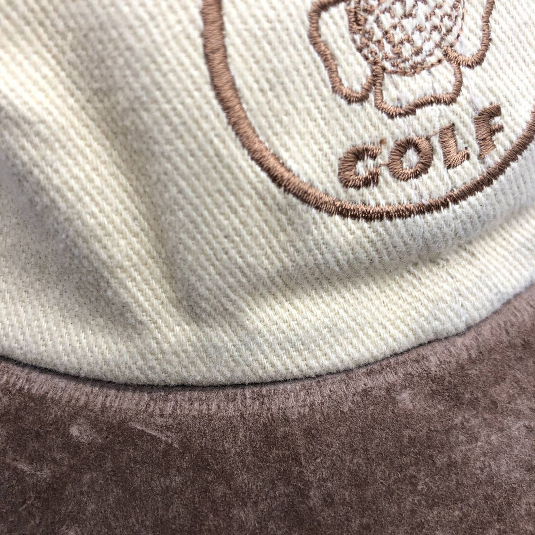 US BASIC Two-Tone Baseball Cap, 6-Panel Cap, One Size Fits Most cotton Beige type Vintage Second Hand
