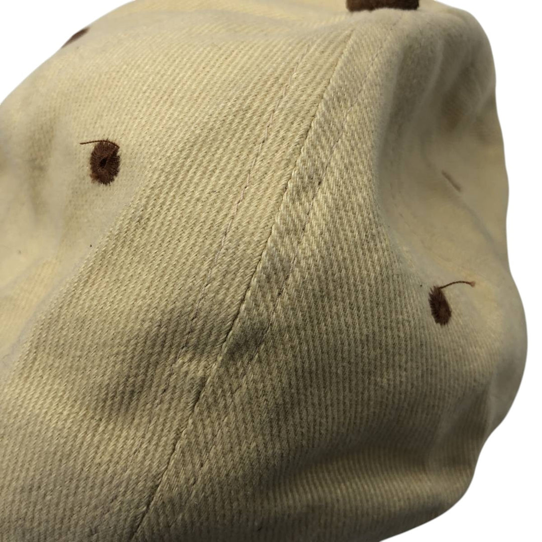 US BASIC Two-Tone Baseball Cap, 6-Panel Cap, One Size Fits Most cotton Beige type Vintage Second Hand