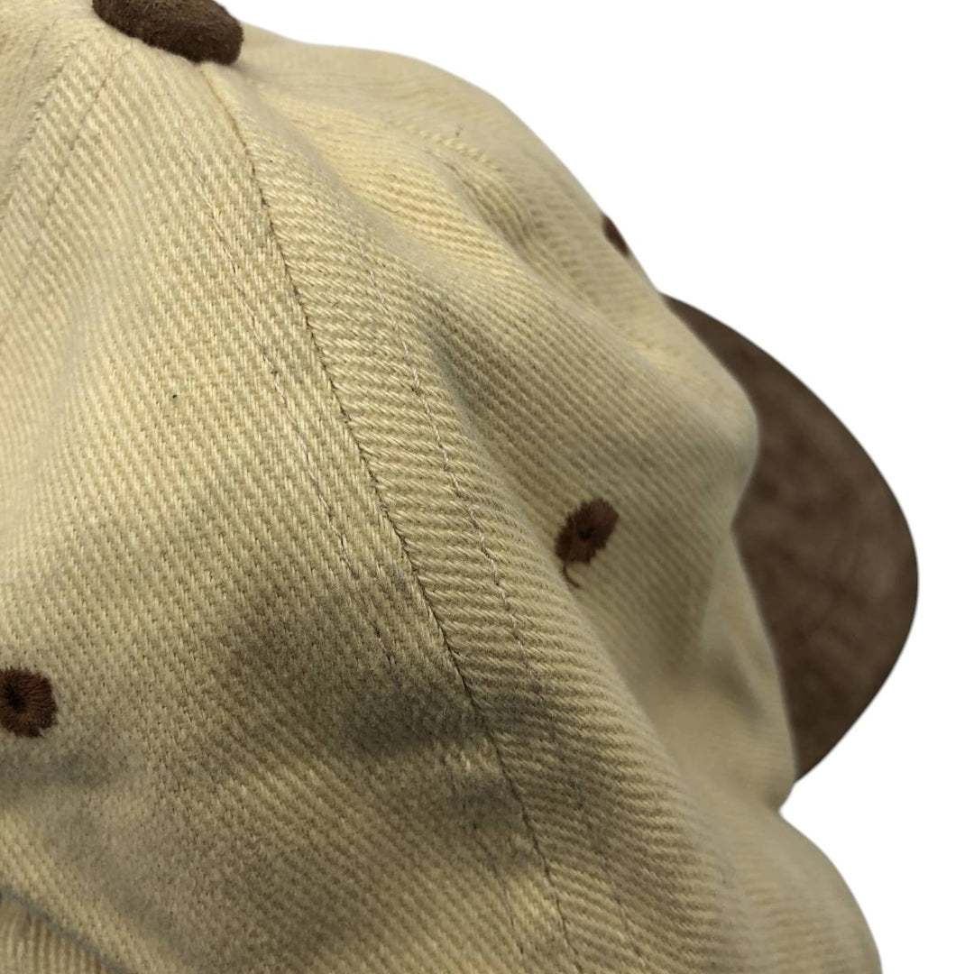 US BASIC Two-Tone Baseball Cap, 6-Panel Cap, One Size Fits Most cotton Beige type Vintage Second Hand