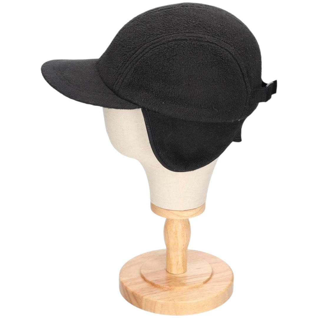 LAKE OF THE ISLES 2-Way Fleece Ear Caps, Made in USA, Small unclear black type Vintage Second Hand