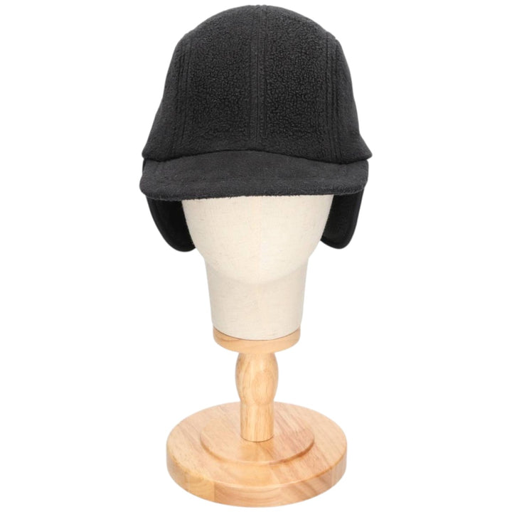 LAKE OF THE ISLES 2-Way Fleece Ear Caps, Made in USA, Small unclear black type Vintage Second Hand