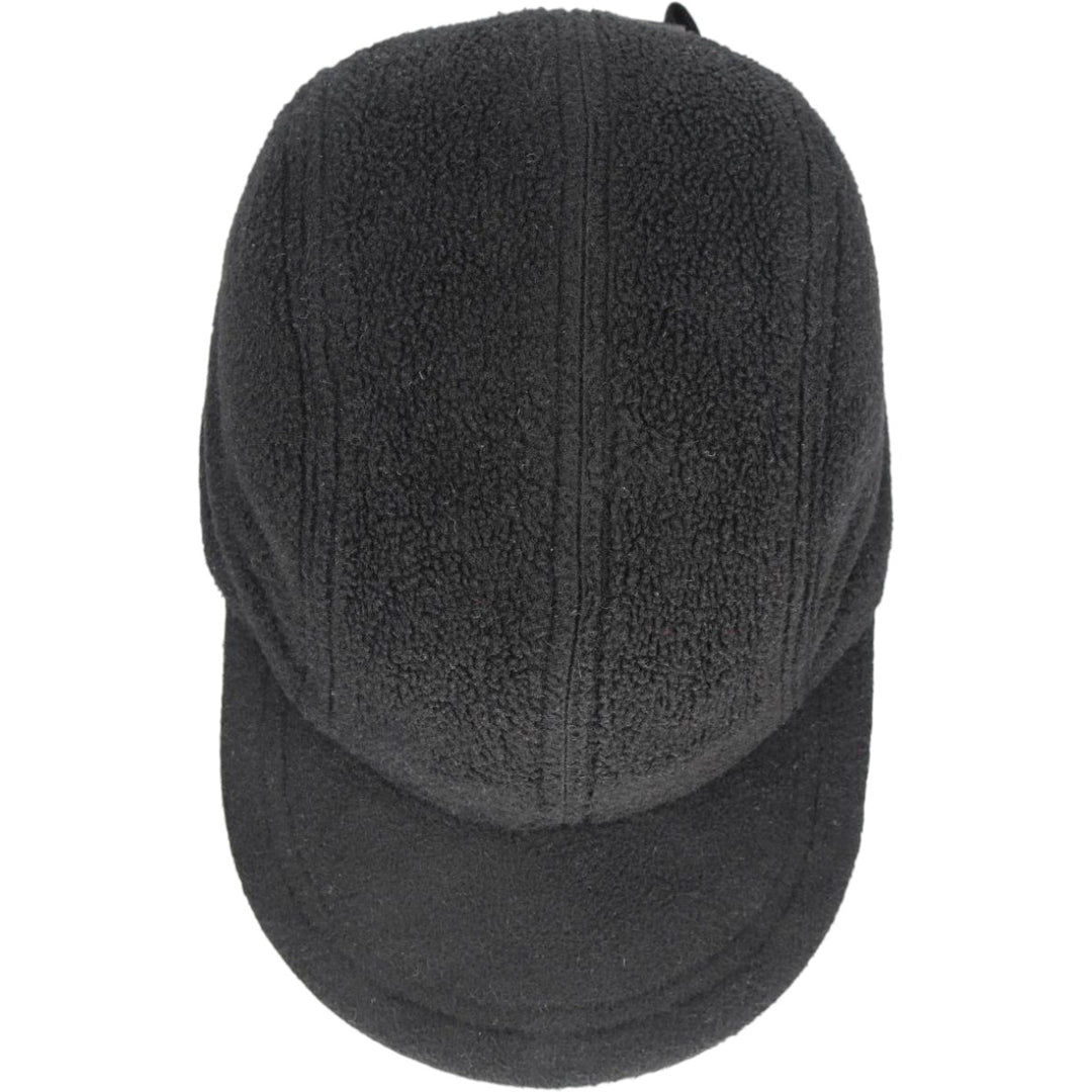 LAKE OF THE ISLES 2-Way Fleece Ear Caps, Made in USA, Small unclear black type Vintage Second Hand