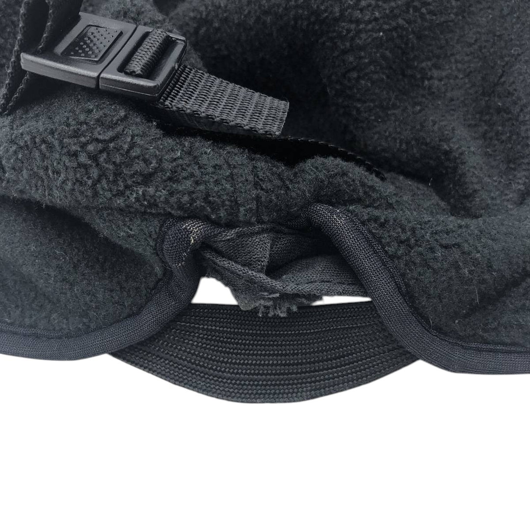 LAKE OF THE ISLES 2-Way Fleece Ear Caps, Made in USA, Small unclear black type Vintage Second Hand