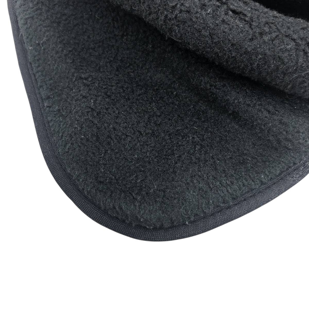 LAKE OF THE ISLES 2-Way Fleece Ear Caps, Made in USA, Small unclear black type Vintage Second Hand