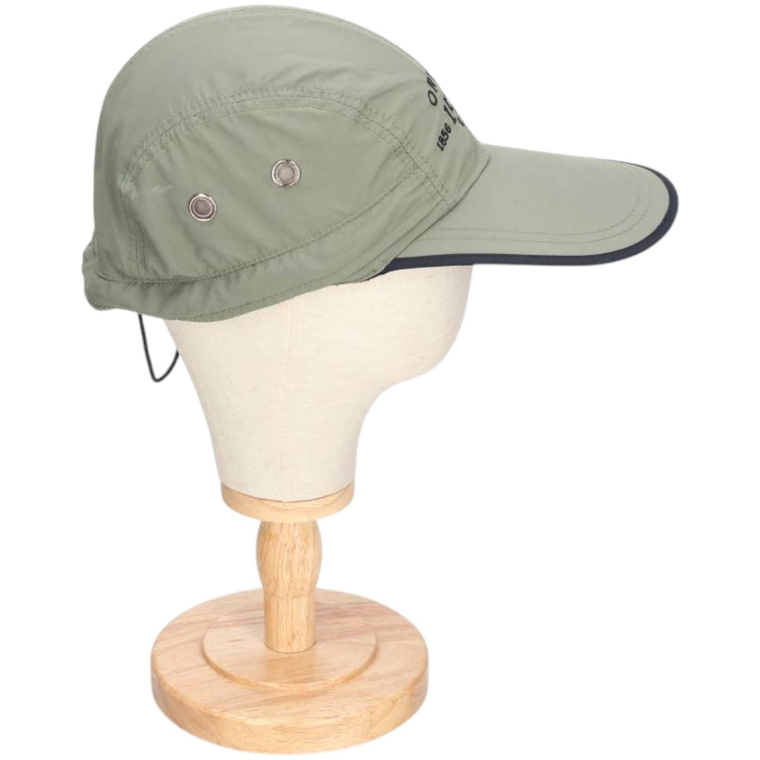 2000'S Orvis Jet Cap, Free Size Nylon Khaki type sage green Vintage Second Hand