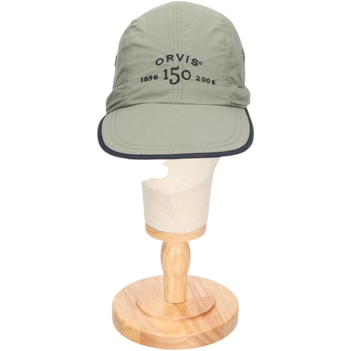 2000'S Orvis Jet Cap, Free Size Nylon Khaki type sage green Vintage Second Hand