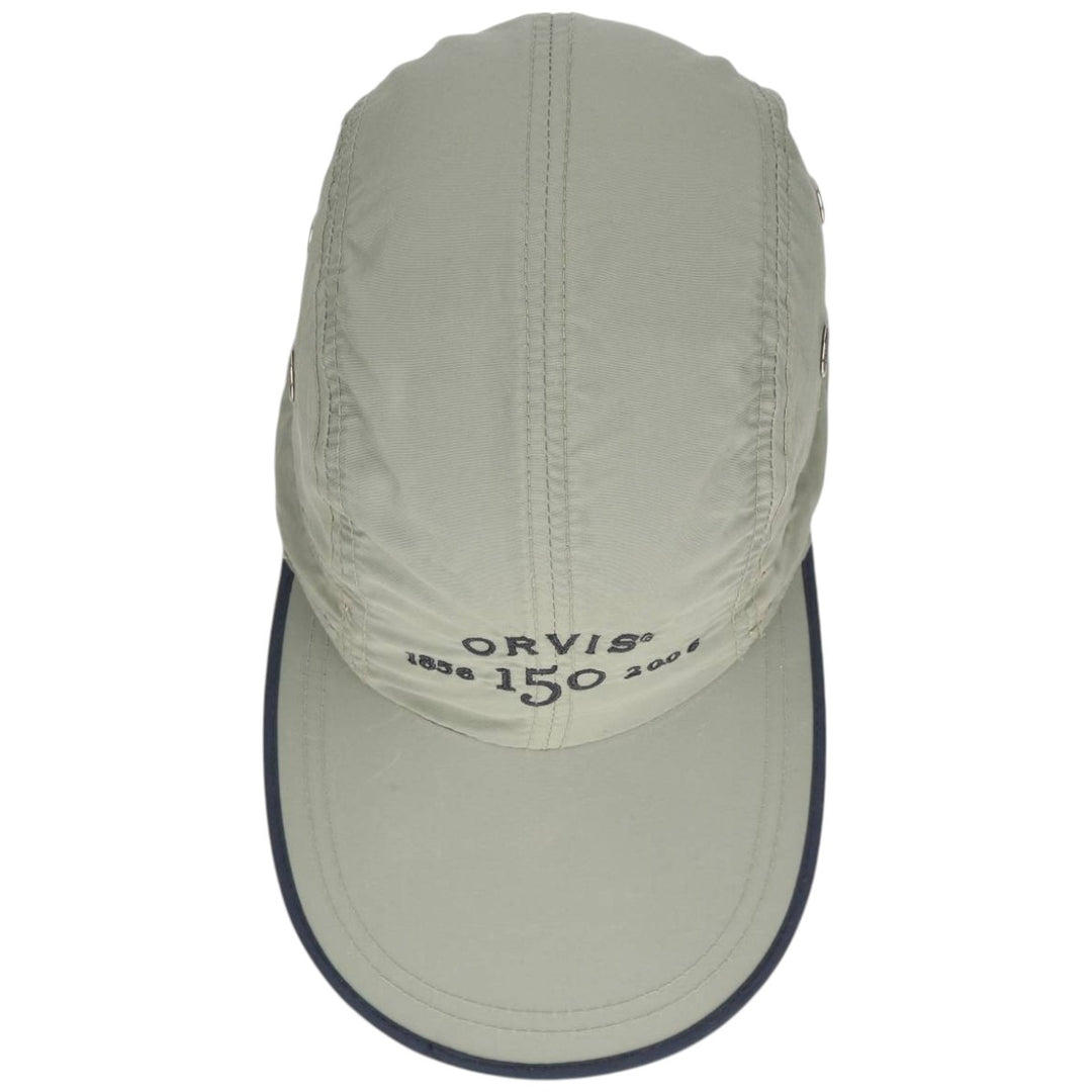 2000'S Orvis Jet Cap, Free Size Nylon Khaki type sage green Vintage Second Hand