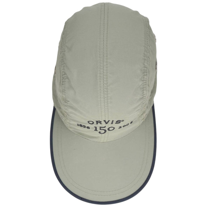 2000'S Orvis Jet Cap, Free Size Nylon Khaki type sage green Vintage Second Hand