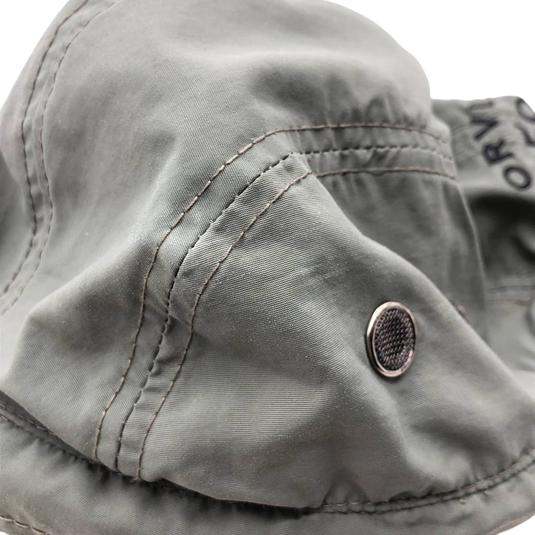 2000'S Orvis Jet Cap, Free Size Nylon Khaki type sage green Vintage Second Hand