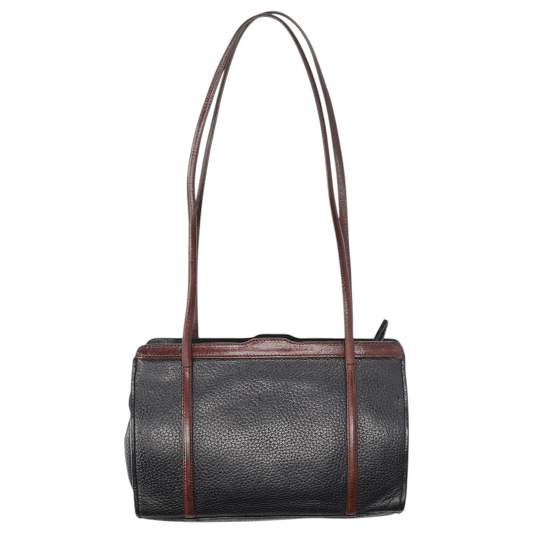 Brighton Shoulder Bag genuine leather black type Vintage Second Hand