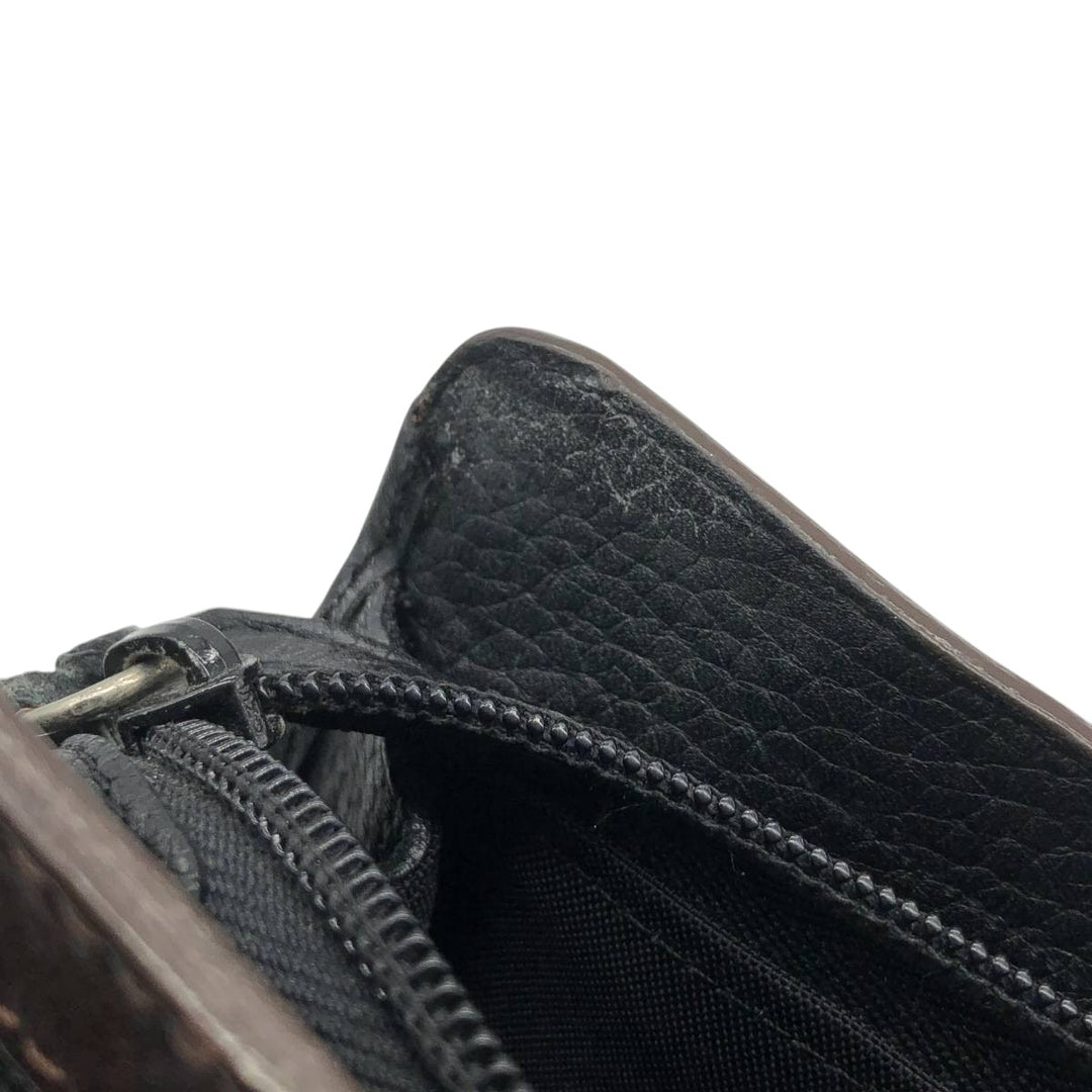 Brighton Shoulder Bag genuine leather black type Vintage Second Hand