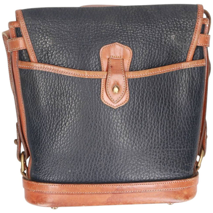 Vintage Dooney and Bourke Shoulder Bag, Made in USA genuine leather black type Vintage Second Hand