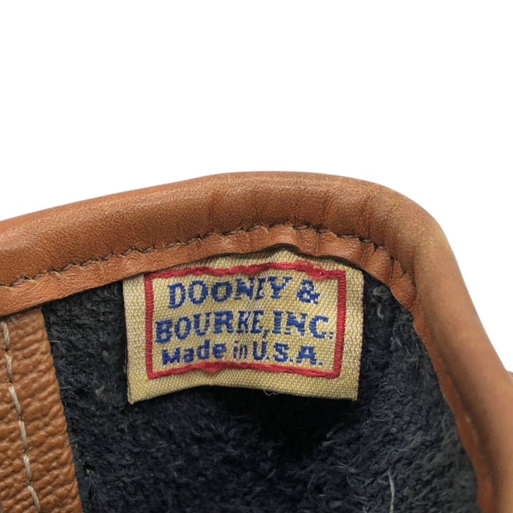 Vintage Dooney and Bourke Shoulder Bag, Made in USA genuine leather black type Vintage Second Hand