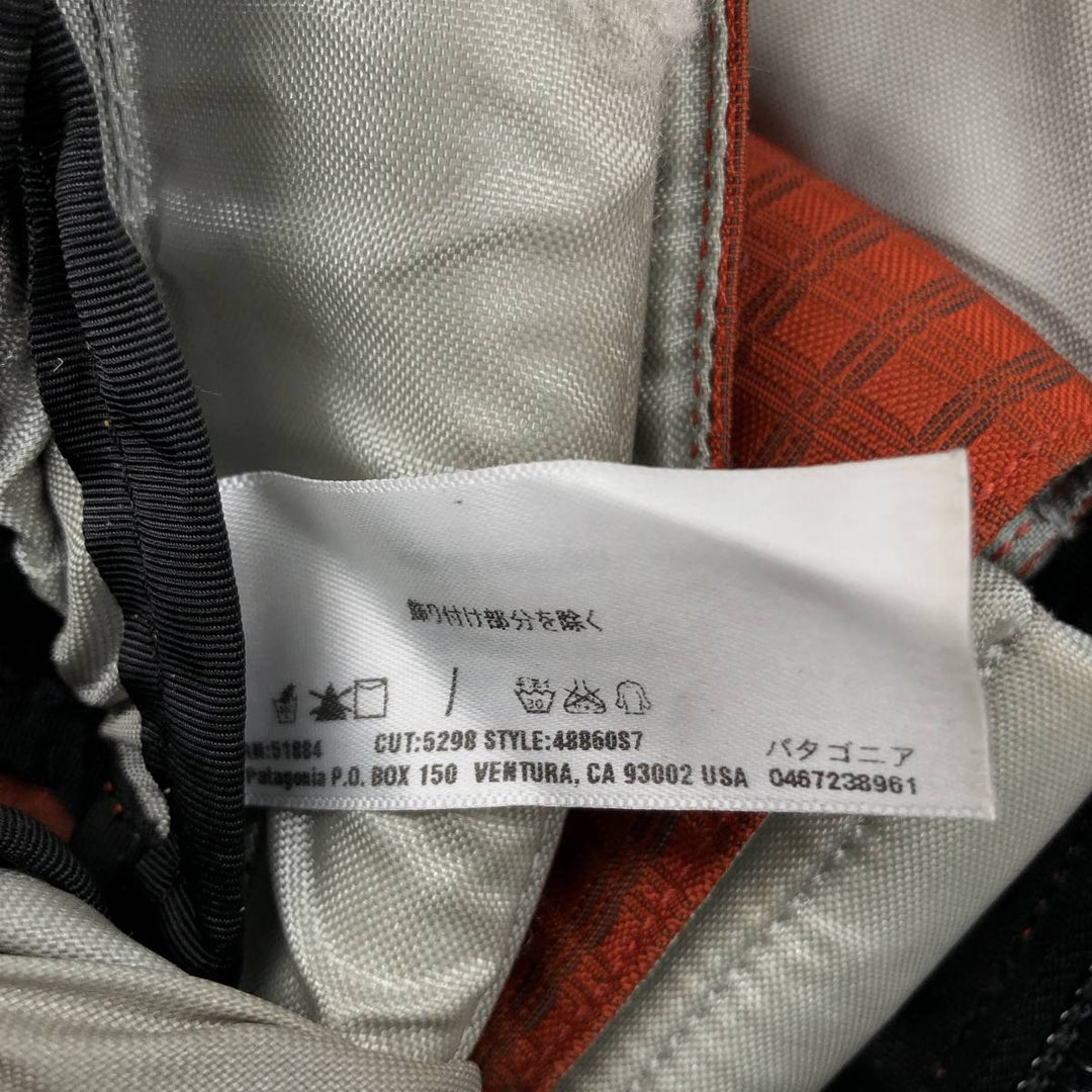 2000'S Patagonia 48860S7 LIGHTWIRE PACK Backpack unclear orange type Vintage Second Hand