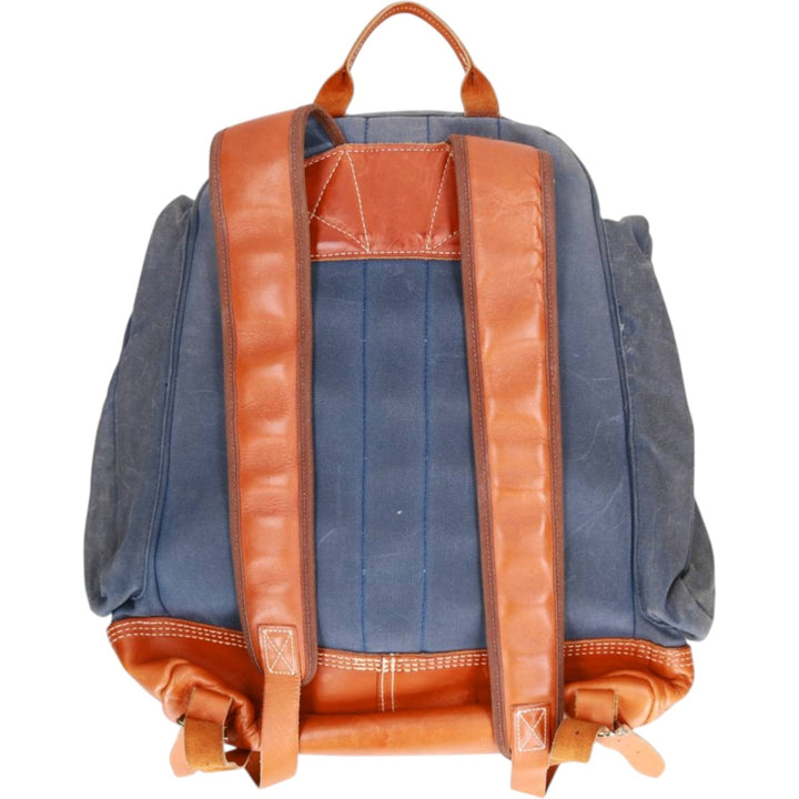 LLBean Backpack, Made in USA unclear navy blue type Vintage Second Hand