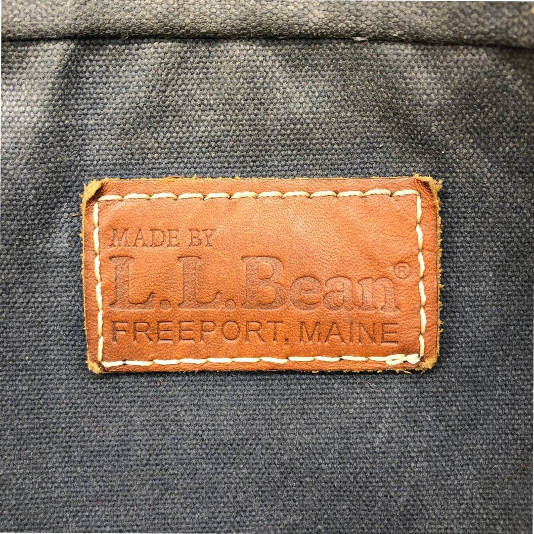 LLBean Backpack, Made in USA unclear navy blue type Vintage Second Hand