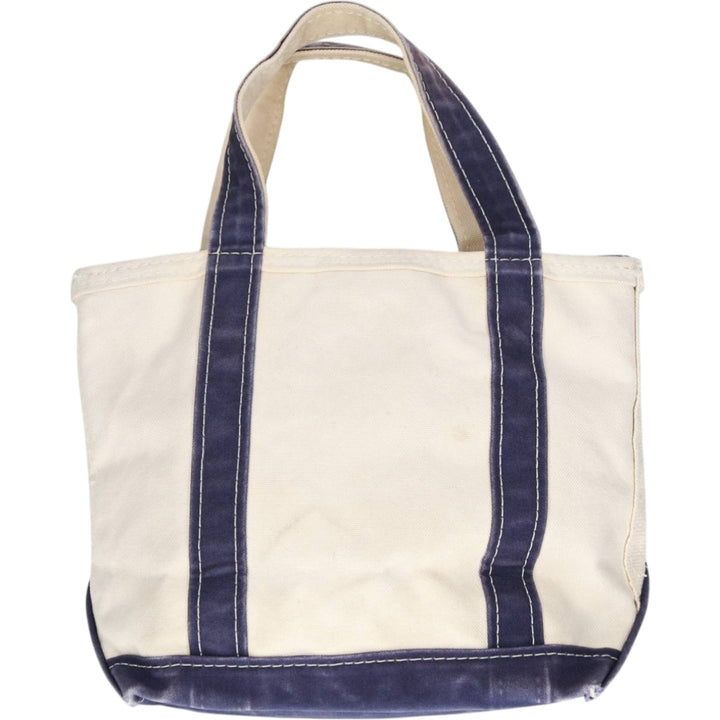 LLBean BOAT AND TOTE Tote Bag Made in USA unclear Beige type Vintage Second Hand