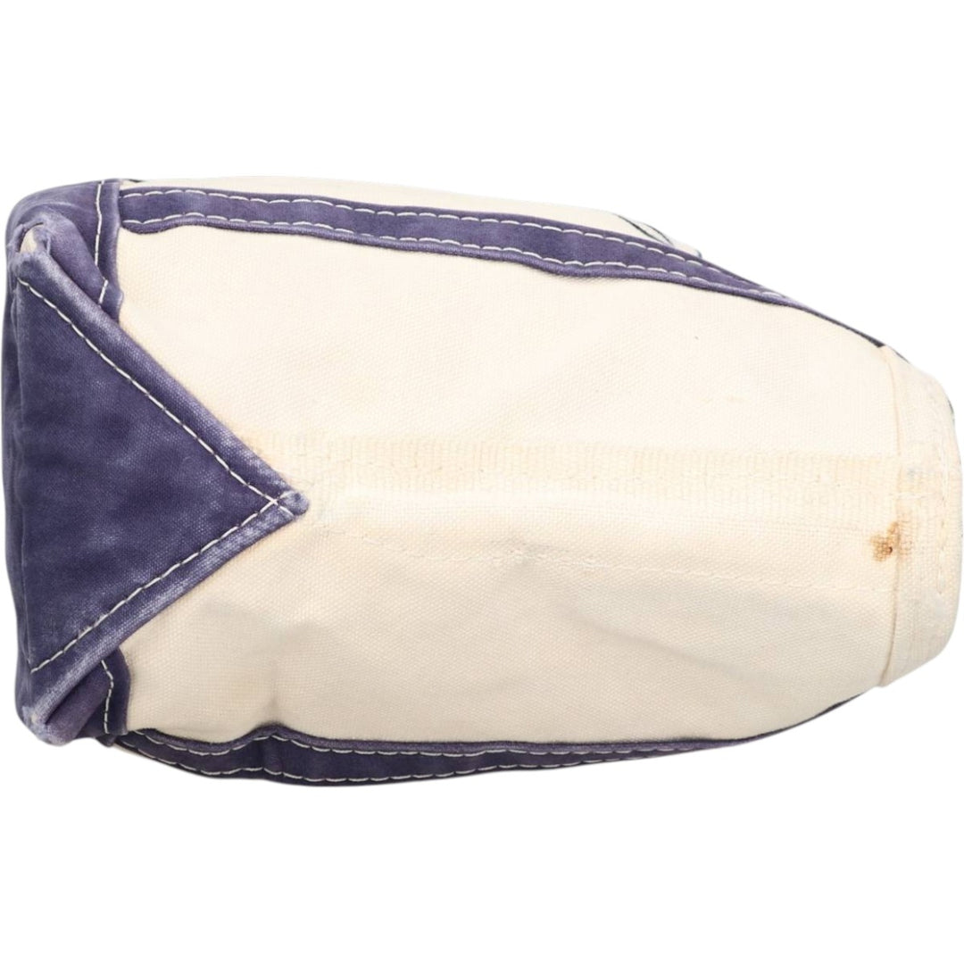 LLBean BOAT AND TOTE Tote Bag Made in USA unclear Beige type Vintage Second Hand