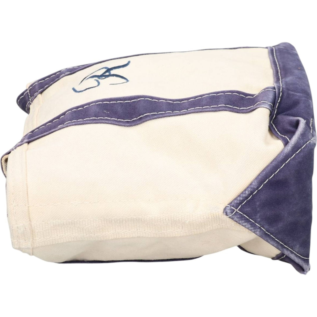 LLBean BOAT AND TOTE Tote Bag Made in USA unclear Beige type Vintage Second Hand