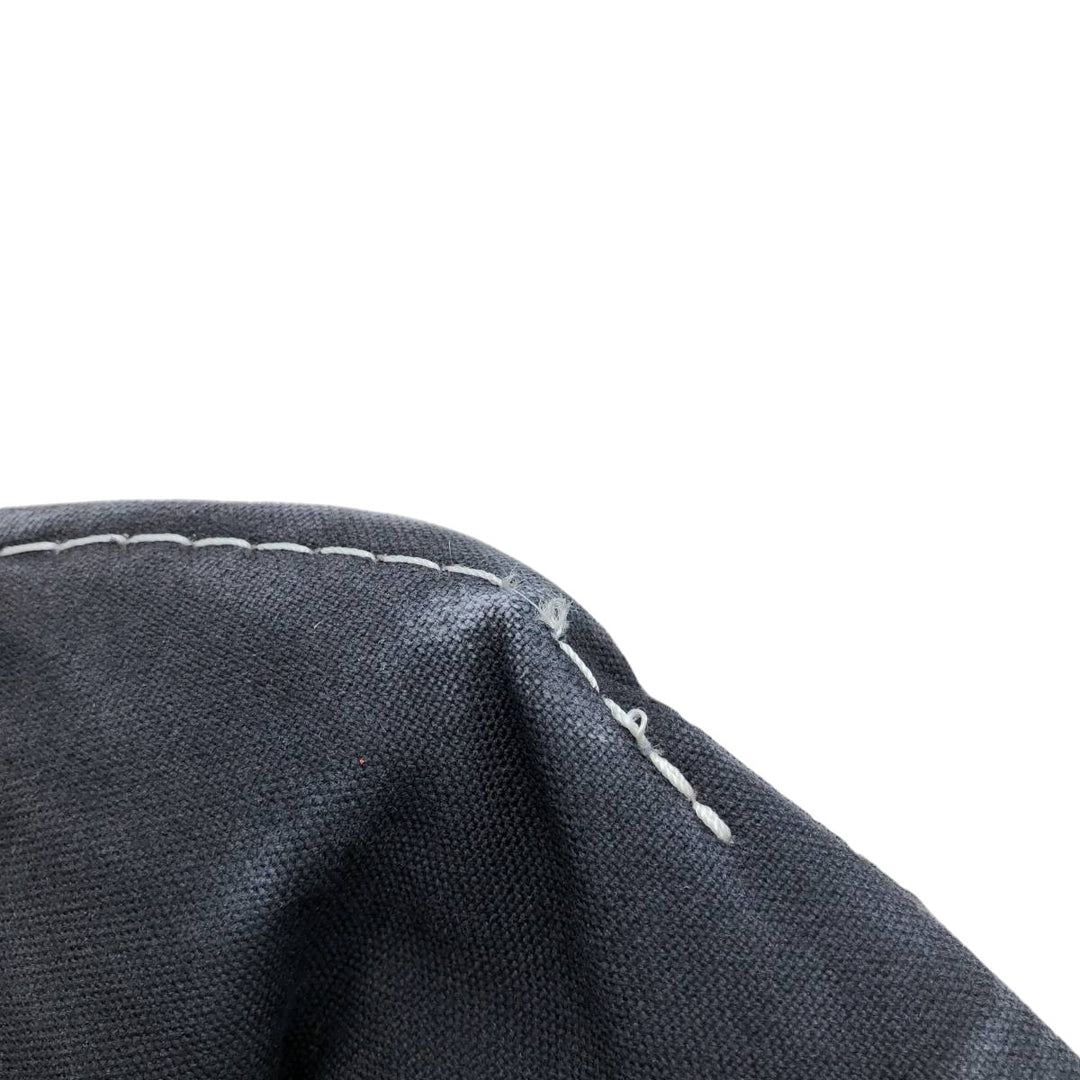 LLBean BOAT AND TOTE Tote Bag Made in USA cotton navy blue type Vintage Second Hand