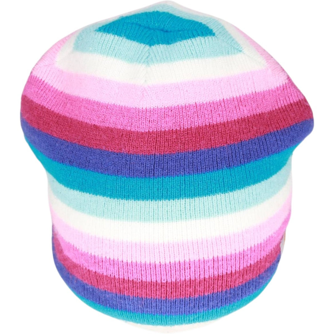 Carhartt Multi-stripe knit beanie hat, one size fits all. acrylic white type Vintage Second Hand